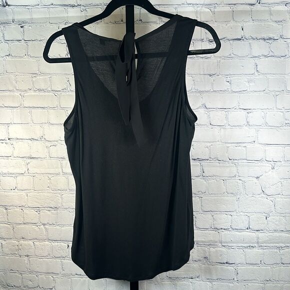 🖤 Express Black Pleated Back Tank – Size Small - Picture 4 of 4